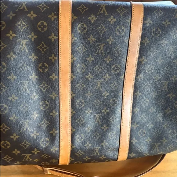 Louis Vuitton Monogram Brown and Tan Duffel Bag - Picture 13 of 16